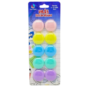 IMÃ DECORATIVO C/10 PÇS - HE66329