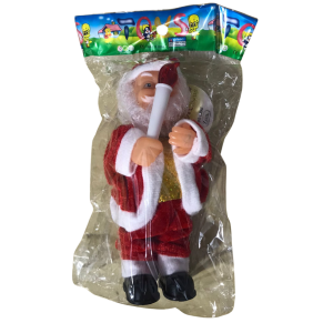 NT - PAPAI NOEL MUSICAL A PILHA 22CM - ZCN0187