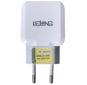 CARREGADOR 5.1A C/2 ENTRADAS USB  - LE-258