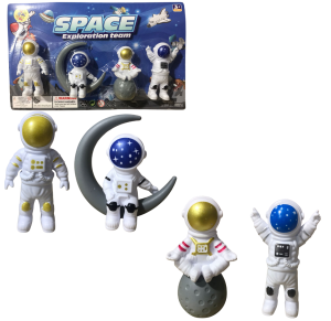 BONECO ASTRONAUTA C/4 PÇS - TS89046