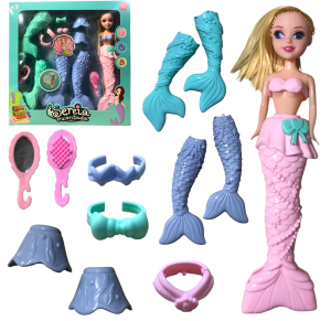 BONECA SEREIA C/12 PÇS - AKT4208