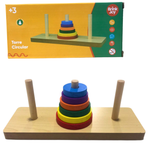 TORRE CIRCULAR DE MADEIRA EDUCATIVO - AKT4601