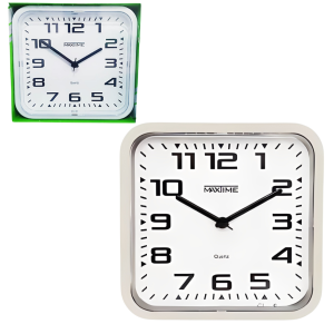 RELOGIO DE PAREDE QD ARABICO BRANCO - MX*40018-8