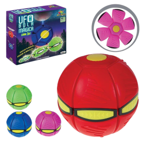 BOLA MAGICA UFO C/LUZ E SOM - ZBN0559