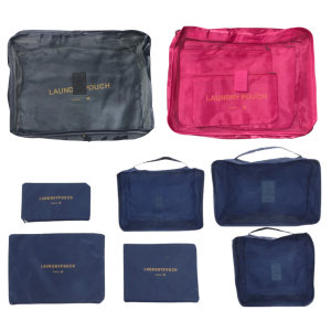 KIT ORGANIZADOR DE MALA C/6 PÇS - ZUN1933