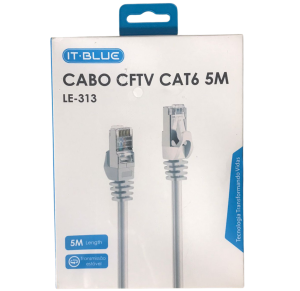 CABO CFTV CAT6 5M - LE-313