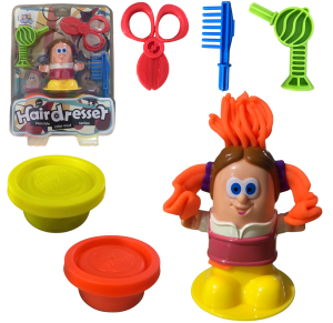 MASSINHA DE MODELAR CABELO MALUCO C/6 PCS - TK-AB7228