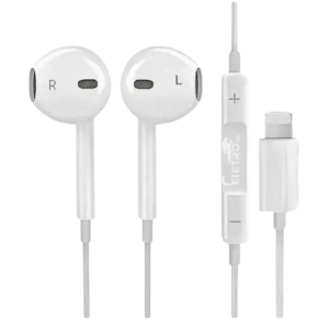 FONE DE OUVIDO CMICROFONE REDONDO - EL-1410-TY