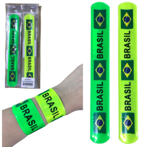 BRASIL PULSEIRA PLASTICO C/20 PÇS - AX20925-A