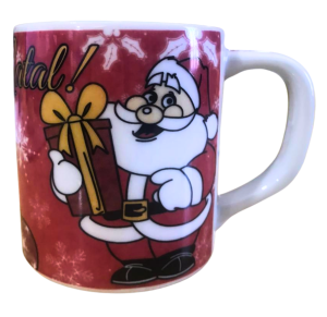 CANECA DE CERÂMICA 300ML - NATAL