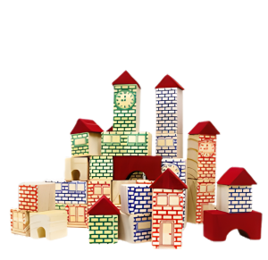 MEGA CONSTRUÇÕES 45 PÇS EM MADEIRA - 7394