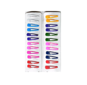 PRESILHAS TIC TAC COLOR 4CM C/12 UNID - BA-80002