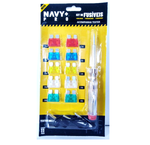 FUSIVEIS C/CHAVE TESTADOR C/11 PÇS - 2027