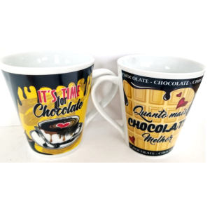 CANECA TULIPA 290ML - CHOCOLATE