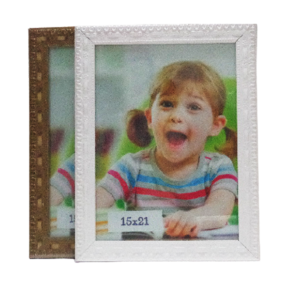 PORTA RETRATO MAD.C/VD 15X21CM SORTIDO