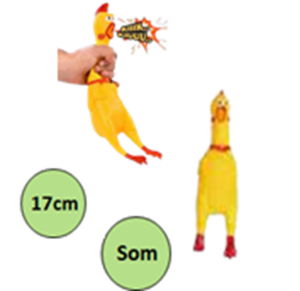 PET FRANGO DE PLÁSTICO 17 CM - PET751