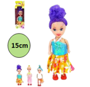 BONECA DUDA 15CM - WBU2187