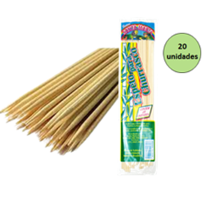 PALITO DE CHURRASCO C/20 UNID