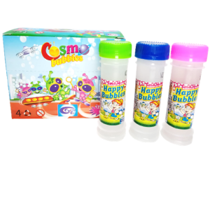 BOLHA DE SABÃO COSMO BUBBLES C/12 UNID