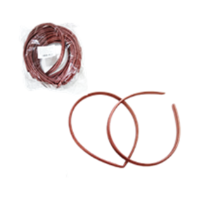 TIARA DE CETIM MARROM C/36 PÇS - LP2533