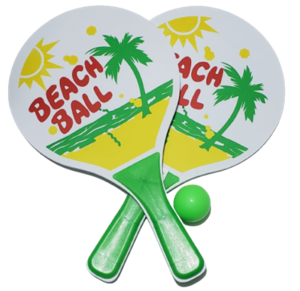 KIT RAQUETE FRESCOBOL C/BOLA - AX-13732