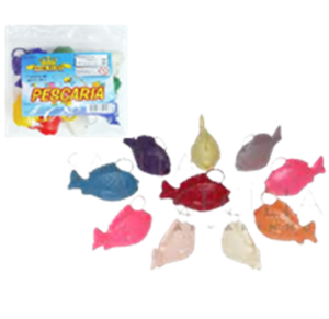 PEIXE P/PESCARIA C/10 UNID