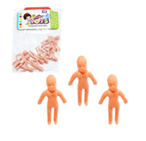 MINI BONECO C/10 UNID - 327