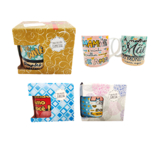 CANECA 300ML MÃE C/CAIXA - 015-2