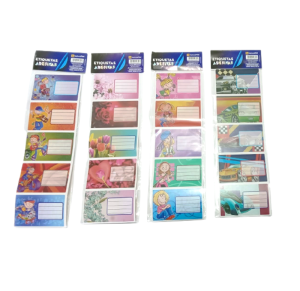 ETIQUETA ADESIVA DE IDENTIF.SORT. C/9 UNID - PR 23