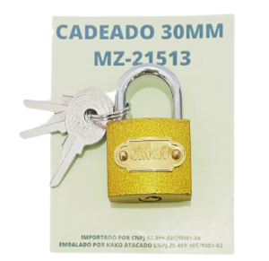 CADEADO 30MM BRONZE - MZ-21513