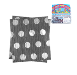 GUARDANAPO POÁ PRETO C/50 UNID