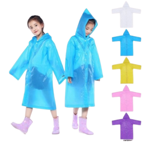 CAPA DE CHUVA INF. C/BOTÃO GROSSA - AX19112