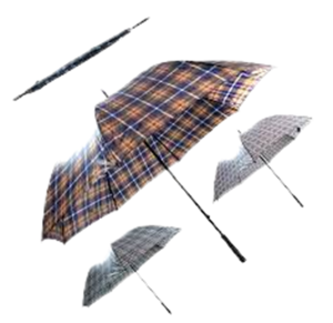 GUARDA CHUVA PORTARIA XADREZ CABO RETO - 1223A-3