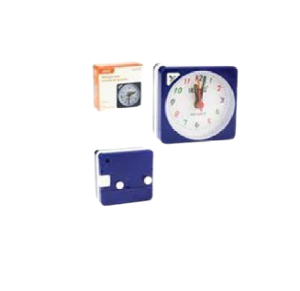 RELOGIO DE MESA COM LUZ 5,5X5,5CM  - 8116