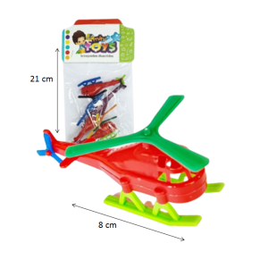 SUPER HELICOPTERO C/4 PÇS - 1072