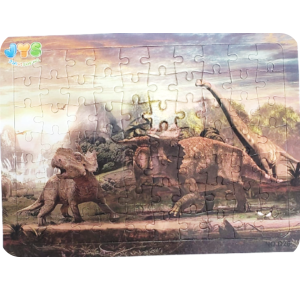 QUEBRA CABEÇA DINOSSAURO C/70 PÇS - ASH-15.1549