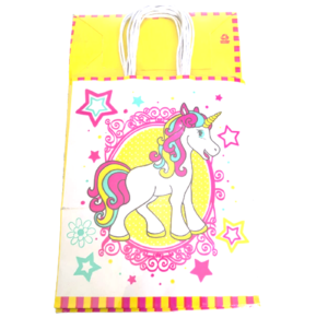 SACOLA KRAFT UNICORNIO 18X09X22 C/10 UNID