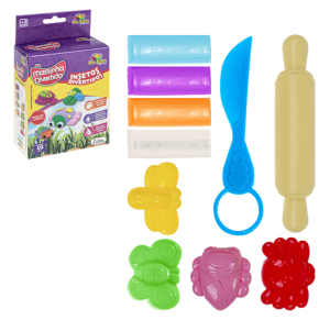 MASSINHA DE MODELAR INSETOS C/10 PÇS - ZB456