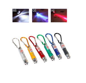 LANTERNA LASER 3 EM 1 C/6 CHAVEIROS - NS-2567