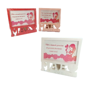 PORTA RETRATO PL 10X15CM MÃE - 8019