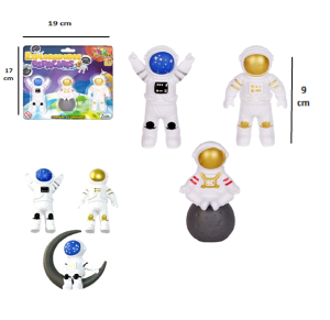 BONECO ASTRONAUTA C/3 PÇS - ZB2350
