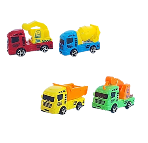 CAMINHÃO CONSTRUÇÃO C/4 PÇS - TOYS-24032