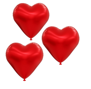 BALÃO CORAÇÃO VM 45CM - Q23159