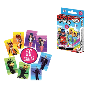 JOGO MEMORIA + MICO MIRACULOUS - 790765-1
