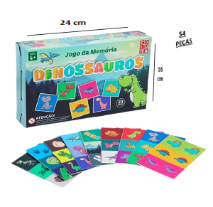 JOGO MEMORIA DINOSSAUROS - 791085