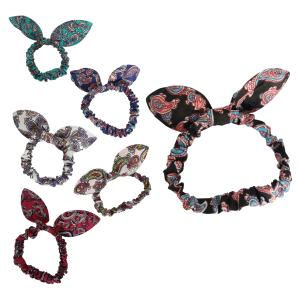 ELASTICO FLOR SORTIDA C/LAÇO C/24 PÇS - LP5240