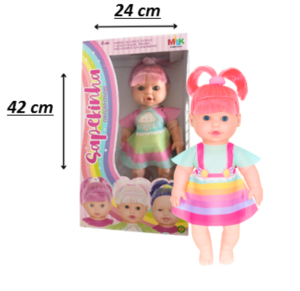 BONECA COLEÇÃO SAPEKINHA COLORS - 771