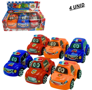 KIT CARRINHOS FRICÇÃO C/3 UNID - TK-2129