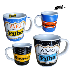 CANECA DE CERAMICA 300ML - FILHO