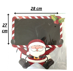 NT - QUADRO NEGRO NATALINO 27X28CM - NTF4021